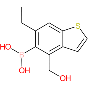 6-ethyl-4-(hydroxymethyl)benzothiophene-5-boronic acid