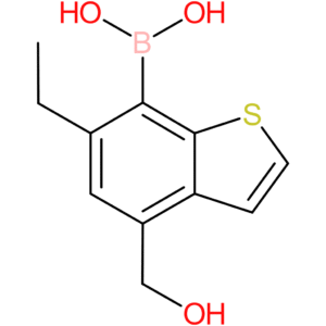 6-ethyl-4-(hydroxymethyl)benzothiophene-7-boronic acid