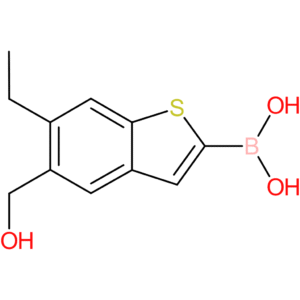 6-ethyl-5-(hydroxymethyl)benzothiophene-2-boronic acid