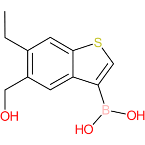 6-ethyl-5-(hydroxymethyl)benzothiophene-3-boronic acid