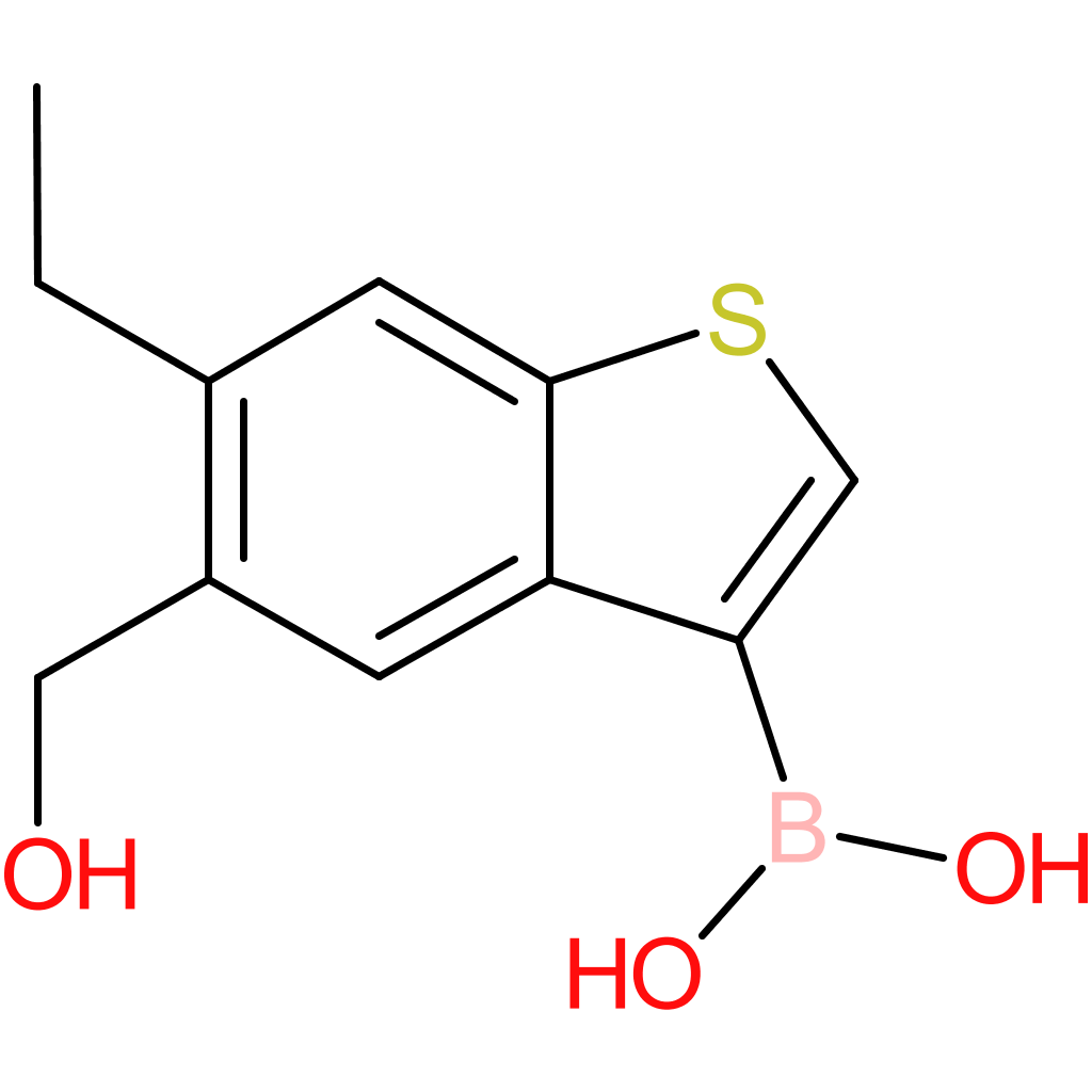 6-ethyl-5-(hydroxymethyl)benzothiophene-3-boronic acid