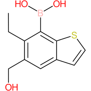6-ethyl-5-(hydroxymethyl)benzothiophene-7-boronic acid