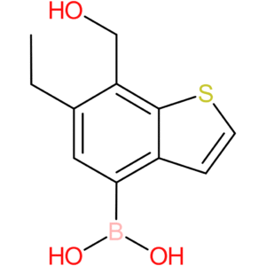 6-ethyl-7-(hydroxymethyl)benzothiophene-4-boronic acid