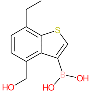 7-ethyl-4-(hydroxymethyl)benzothiophene-3-boronic acid