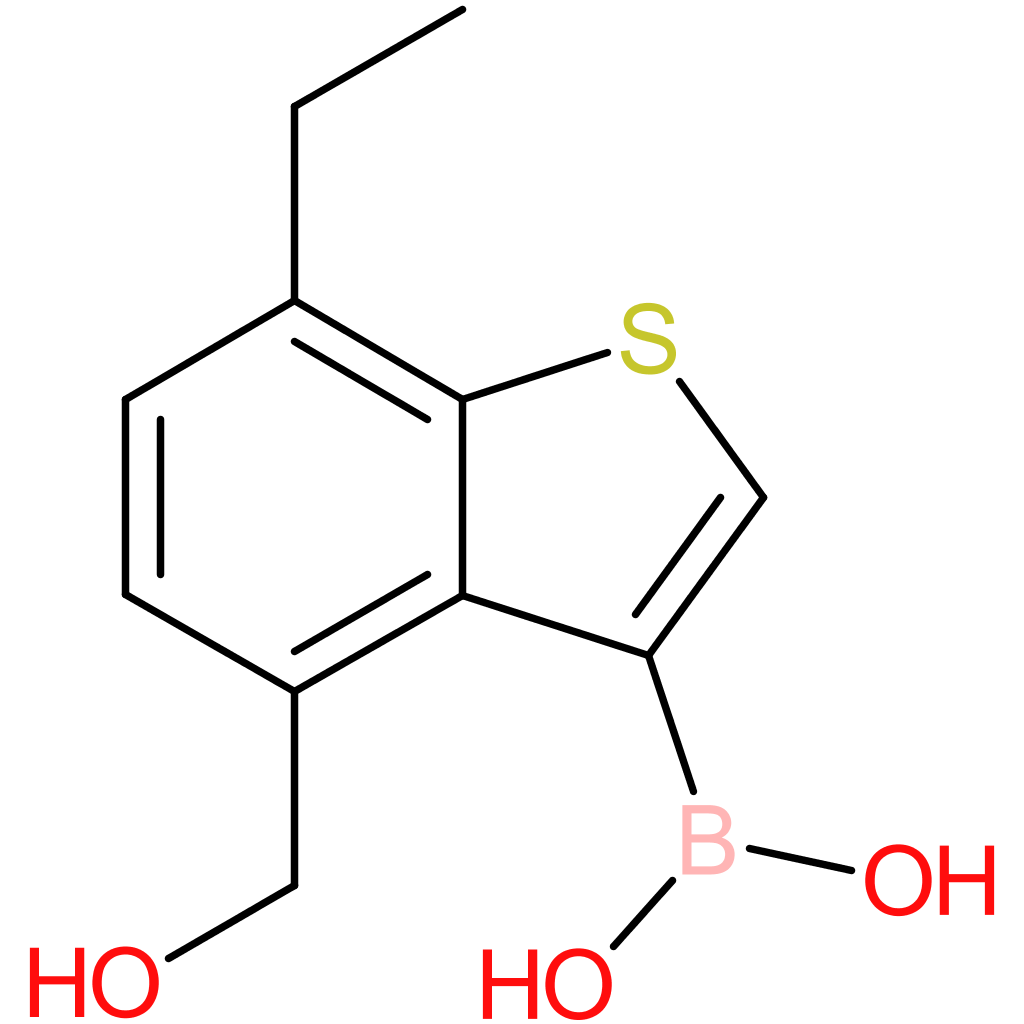 7-ethyl-4-(hydroxymethyl)benzothiophene-3-boronic acid