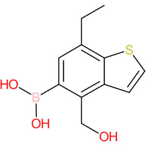 7-ethyl-4-(hydroxymethyl)benzothiophene-5-boronic acid