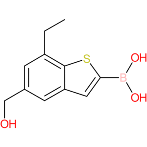 7-ethyl-5-(hydroxymethyl)benzothiophene-2-boronic acid