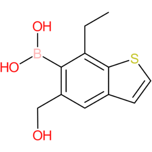 7-ethyl-5-(hydroxymethyl)benzothiophene-6-boronic acid