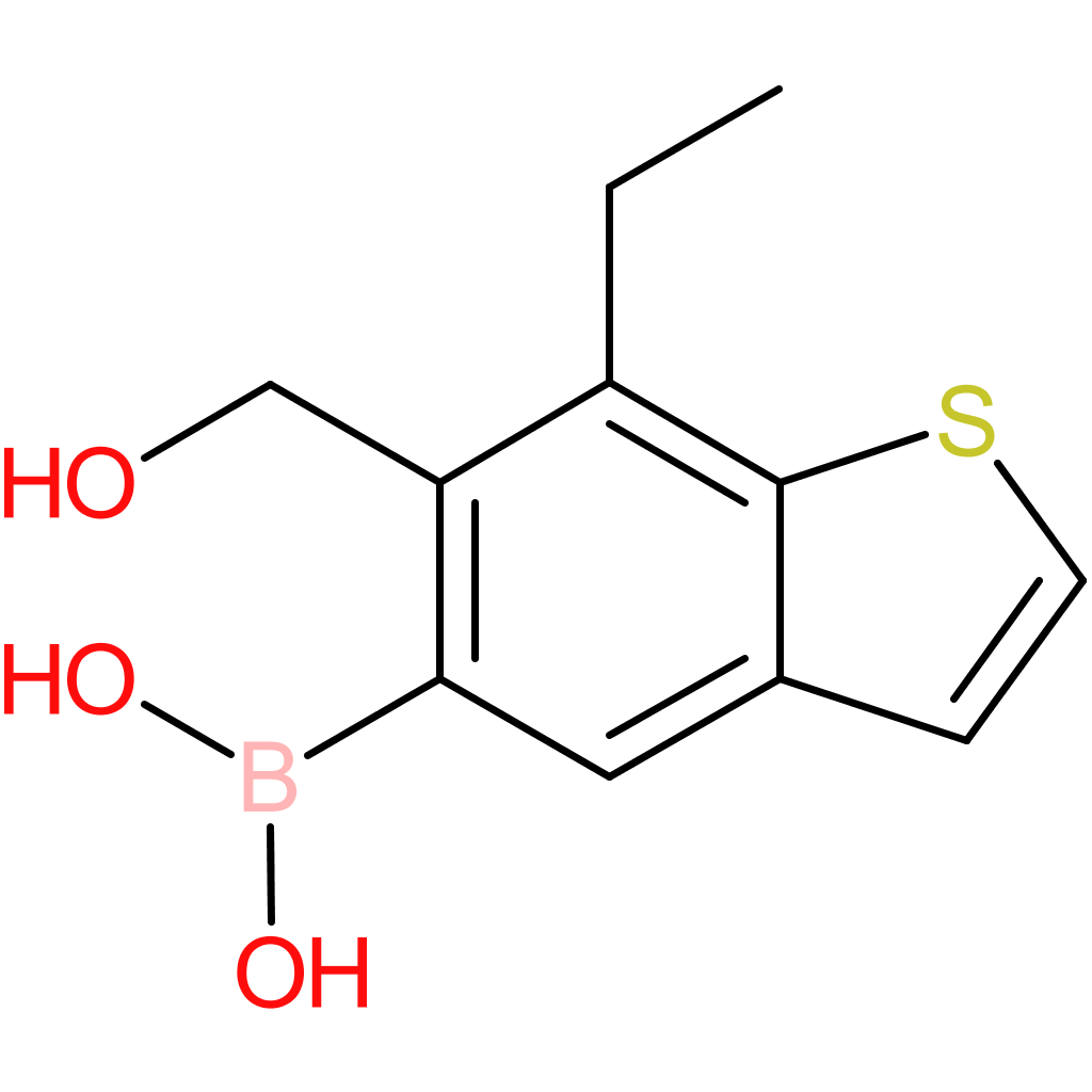 7-ethyl-6-(hydroxymethyl)benzothiophene-5-boronic acid