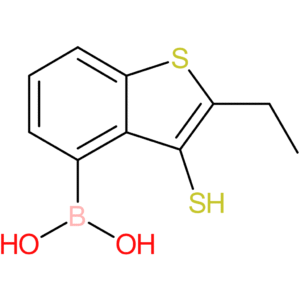 2-ethyl-3-mercaptobenzothiophene-4-boronic acid