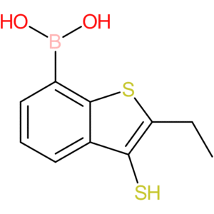 2-ethyl-3-mercaptobenzothiophene-7-boronic acid