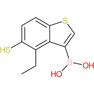 4-ethyl-5-mercaptobenzothiophene-3-boronic acid