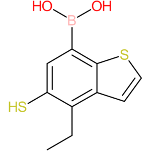 4-ethyl-5-mercaptobenzothiophene-7-boronic acid