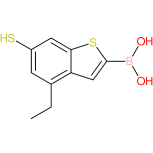 4-ethyl-6-mercaptobenzothiophene-2-boronic acid