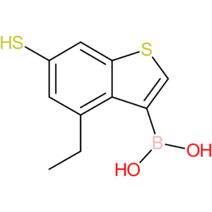 4-ethyl-6-mercaptobenzothiophene-3-boronic acid