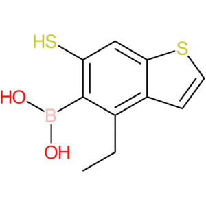 4-ethyl-6-mercaptobenzothiophene-5-boronic acid