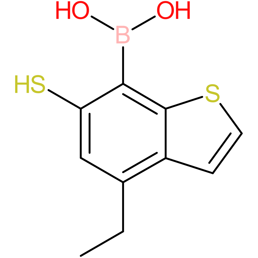 4-ethyl-6-mercaptobenzothiophene-7-boronic acid