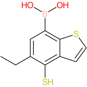 5-ethyl-4-mercaptobenzothiophene-7-boronic acid