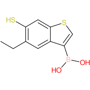 5-ethyl-6-mercaptobenzothiophene-3-boronic acid