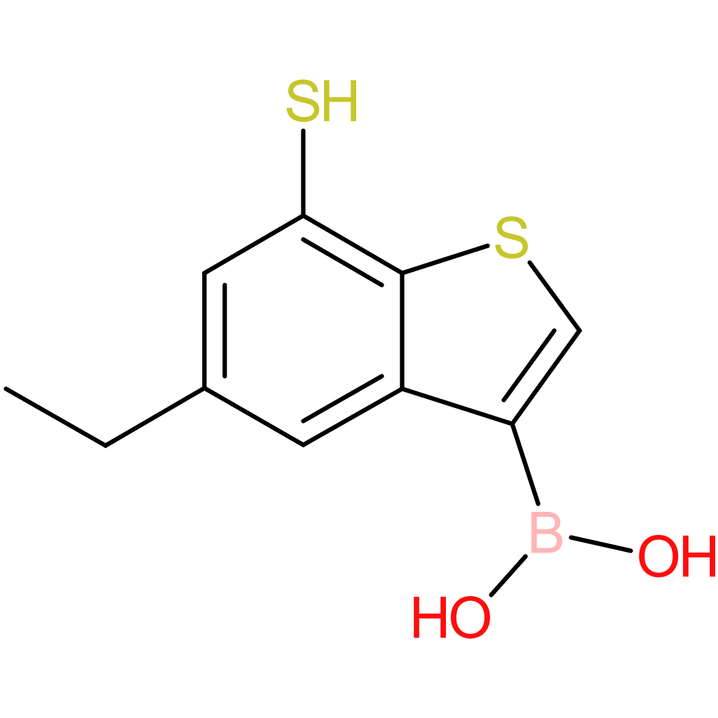 5-ethyl-7-mercaptobenzothiophene-3-boronic acid