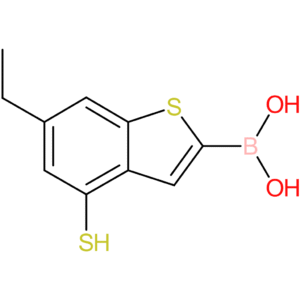 6-ethyl-4-mercaptobenzothiophene-2-boronic acid