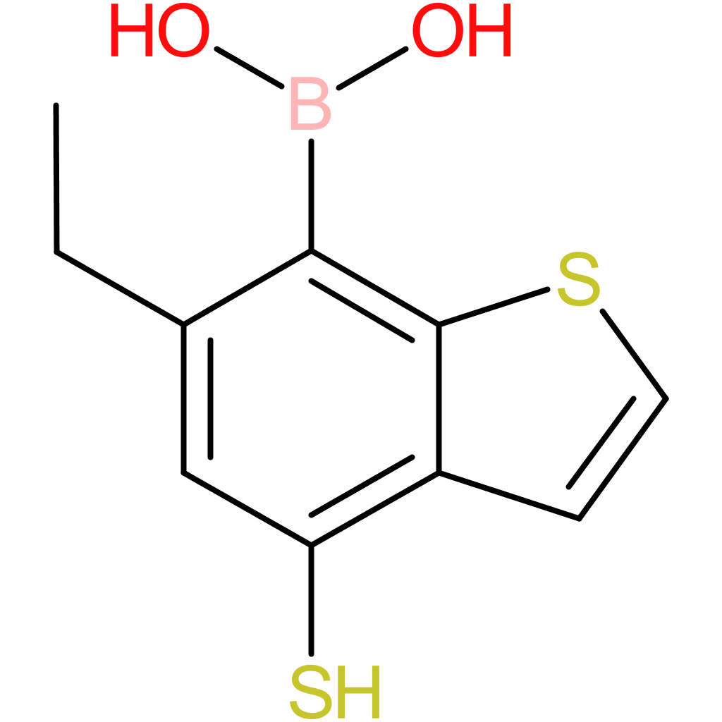 6-ethyl-4-mercaptobenzothiophene-7-boronic acid