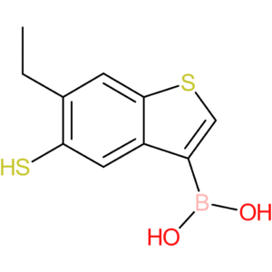 6-ethyl-5-mercaptobenzothiophene-3-boronic acid