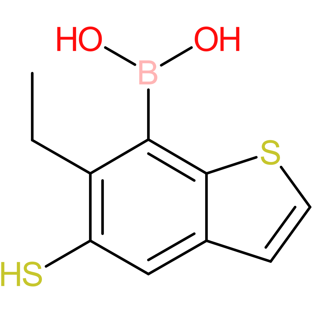 6-ethyl-5-mercaptobenzothiophene-7-boronic acid