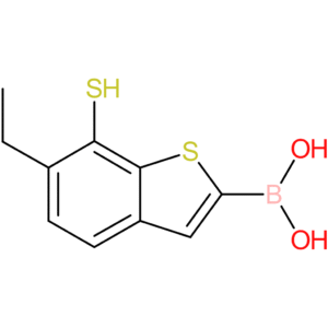 6-ethyl-7-mercaptobenzothiophene-2-boronic acid