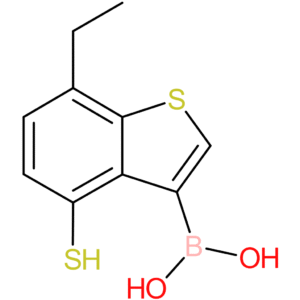 7-ethyl-4-mercaptobenzothiophene-3-boronic acid