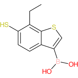 7-ethyl-6-mercaptobenzothiophene-3-boronic acid