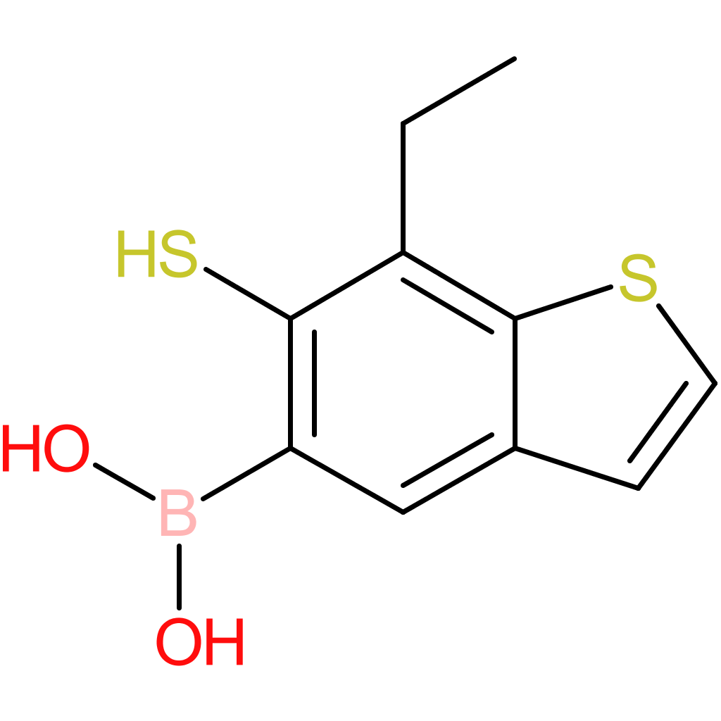 7-ethyl-6-mercaptobenzothiophene-5-boronic acid