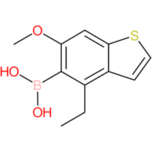 4-ethyl-6-methoxybenzothiophene-5-boronic acid