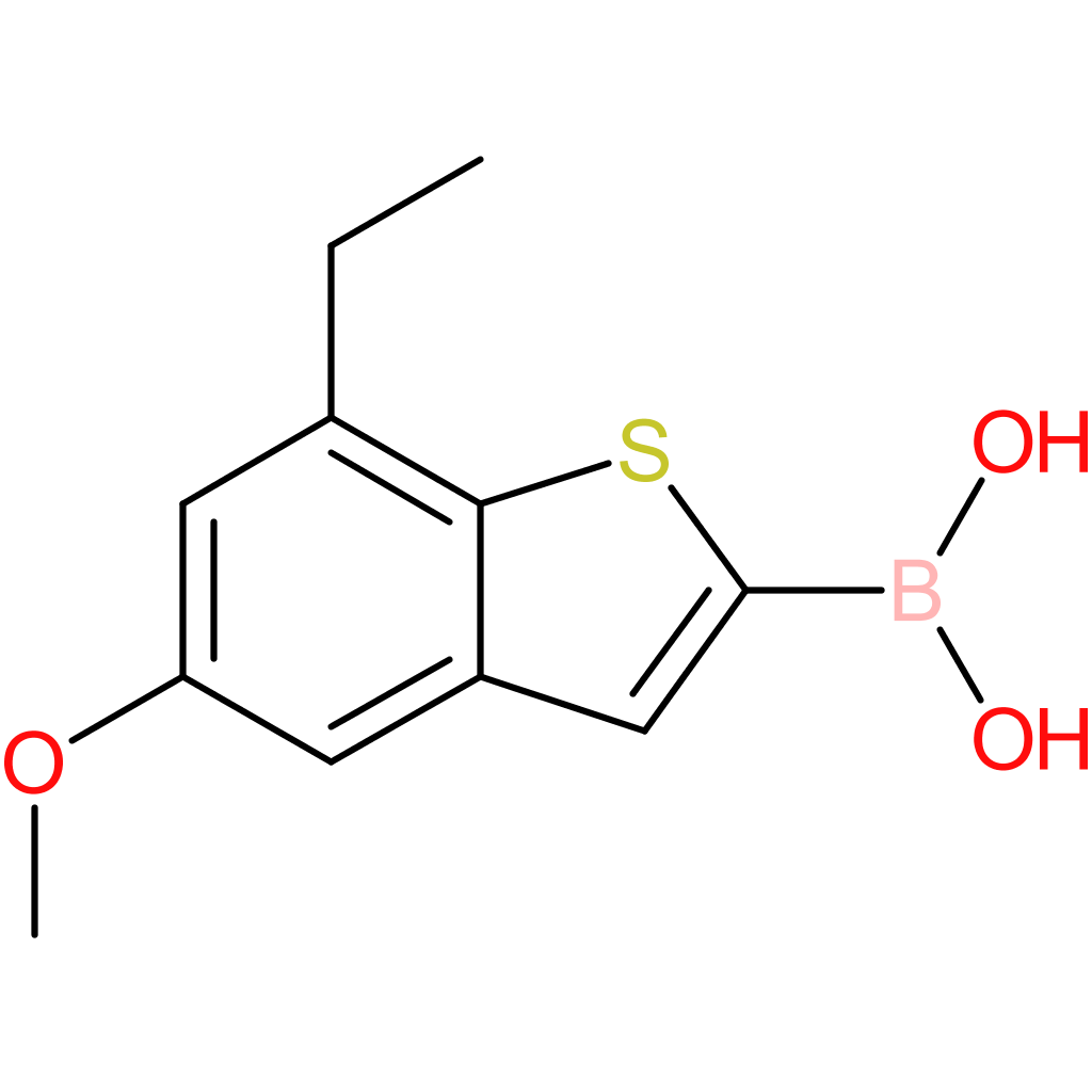 7-ethyl-5-methoxybenzothiophene-2-boronic acid