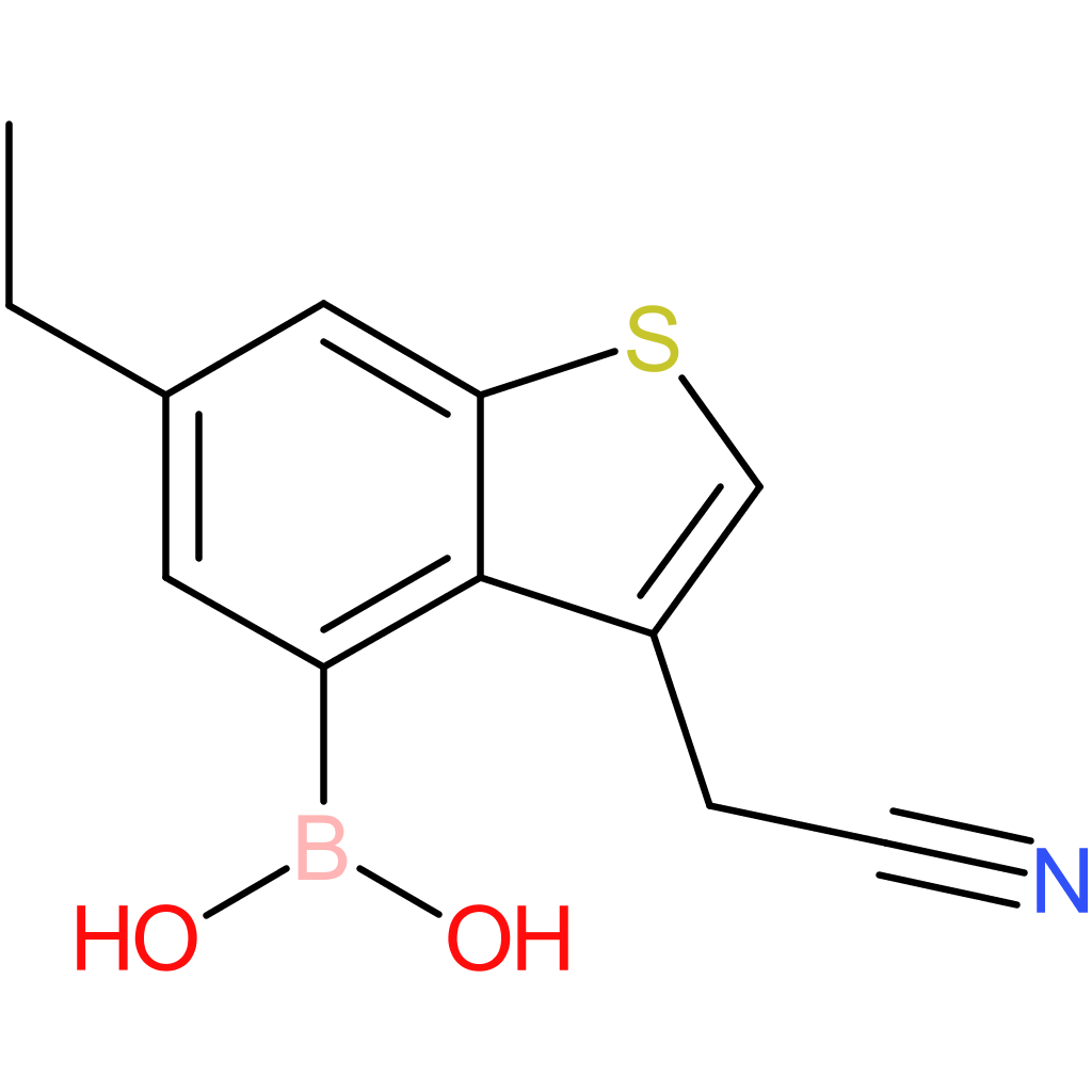 4-borono-6-ethylbenzothiophene-3-acetonitrile