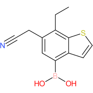 4-borono-7-ethylbenzothiophene-6-acetonitrile