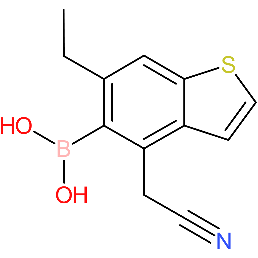 5-borono-6-ethylbenzothiophene-4-acetonitrile
