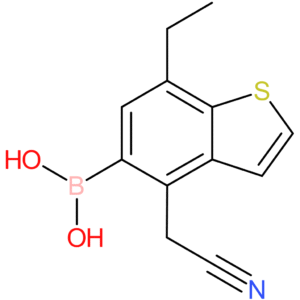 5-borono-7-ethylbenzothiophene-4-acetonitrile