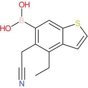 6-borono-4-ethylbenzothiophene-5-acetonitrile
