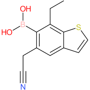 6-borono-7-ethylbenzothiophene-5-acetonitrile
