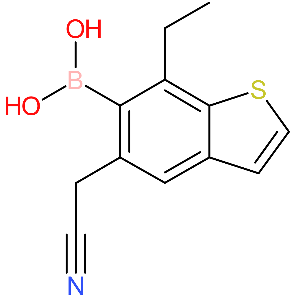 6-borono-7-ethylbenzothiophene-5-acetonitrile