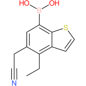7-borono-4-ethylbenzothiophene-5-acetonitrile
