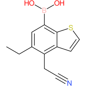 7-borono-5-ethylbenzothiophene-4-acetonitrile
