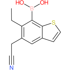 7-borono-6-ethylbenzothiophene-5-acetonitrile