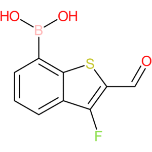 3-fluoro-2-formylbenzothiophene-7-boronic acid
