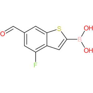 4-fluoro-6-formylbenzothiophene-2-boronic acid