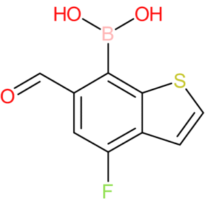 4-fluoro-6-formylbenzothiophene-7-boronic acid