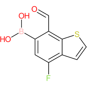 4-fluoro-7-formylbenzothiophene-6-boronic acid