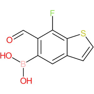 7-fluoro-6-formylbenzothiophene-5-boronic acid