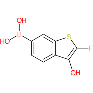 2-fluoro-3-hydroxybenzothiophene-6-boronic acid